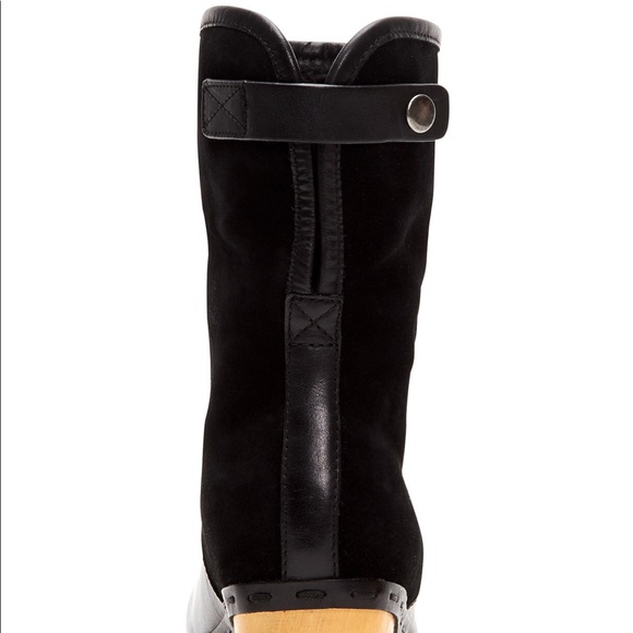 Frye Odessa Black Leather Cuff Boot. NEW - Picture 3 of 7